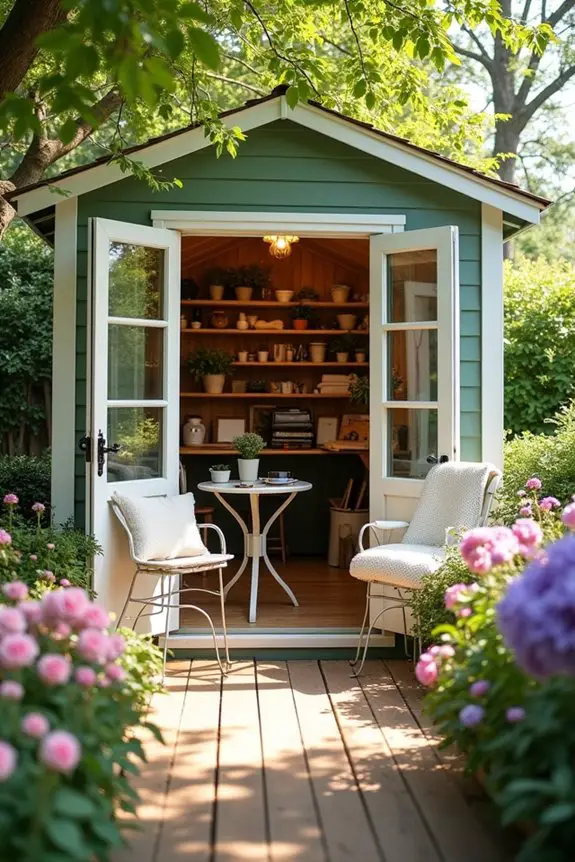 charming sliding door escape
