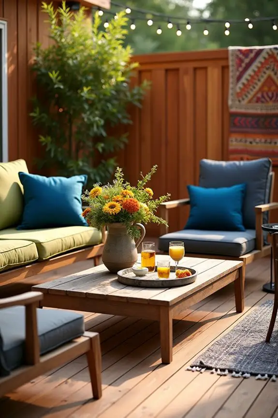 colorful contrast for comfort