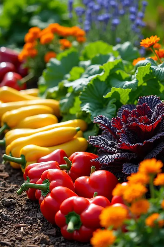 colorful edible plant arrangements