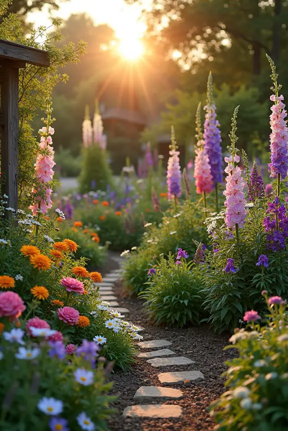 cottage garden enchanting beauty