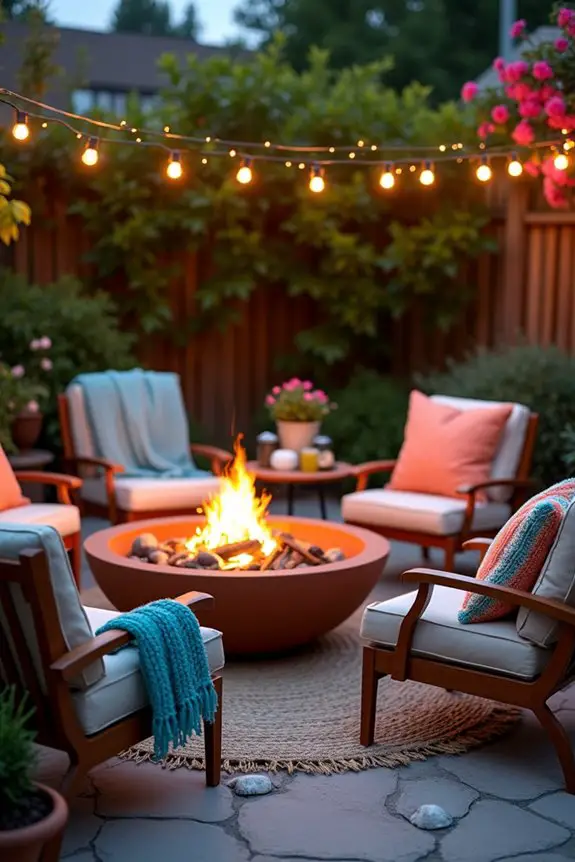 cozy fire pit gatherings