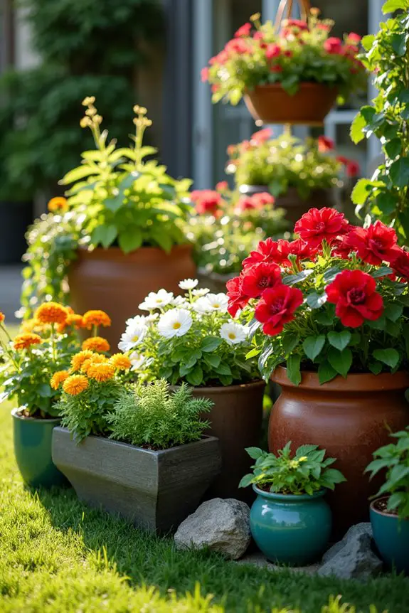 creative container gardening tips