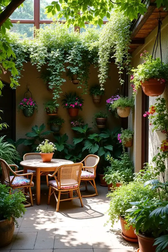 creative courtyard garden designs