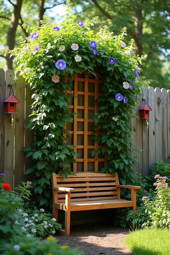creative garden fence designs