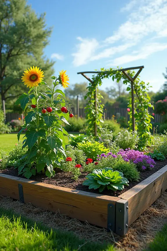 creative organized gardening approach