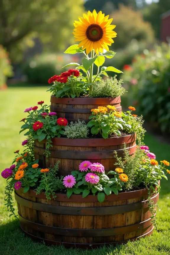creative raised garden beds