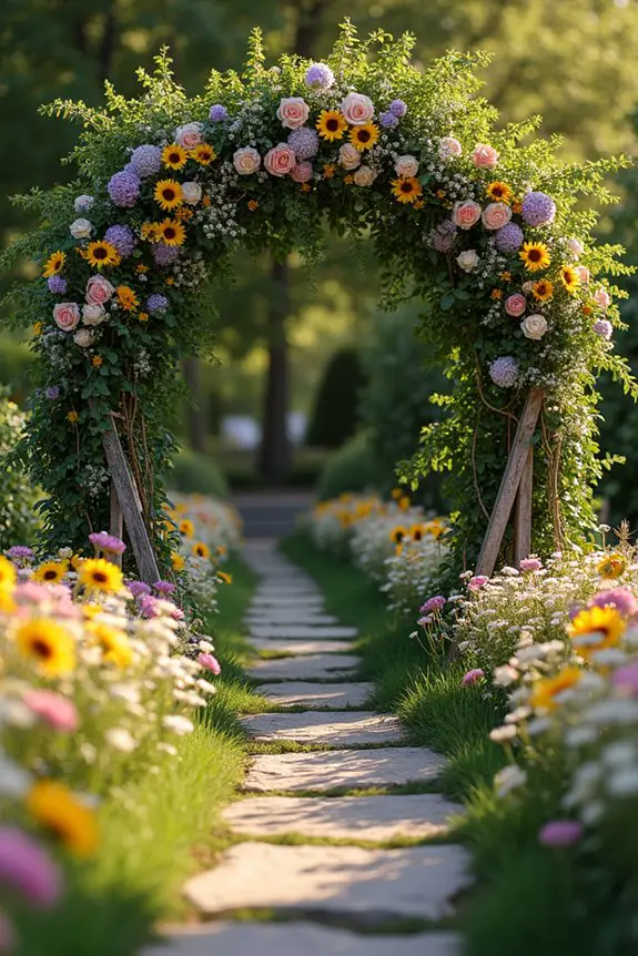 creative terrain floral arrangements