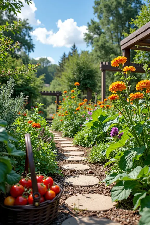edibles enhance garden aesthetics