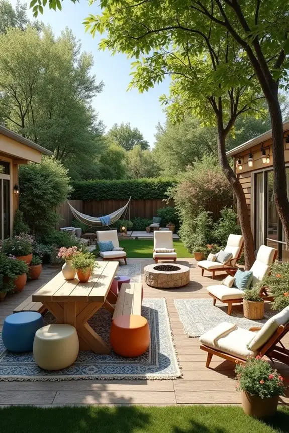 elevate back garden design