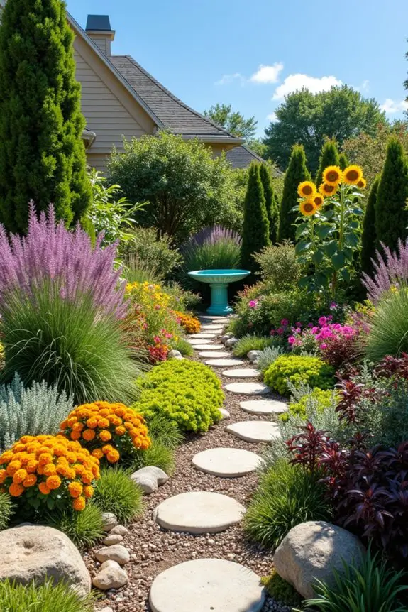 embrace whimsical garden aesthetics