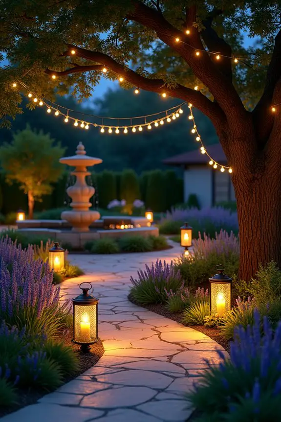 enchanting garden lighting ideas