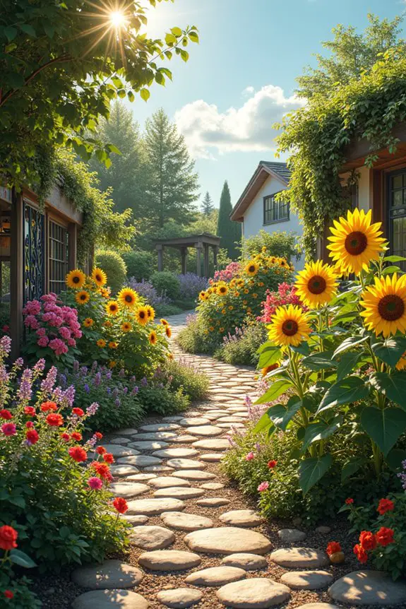 flower garden design inspiration