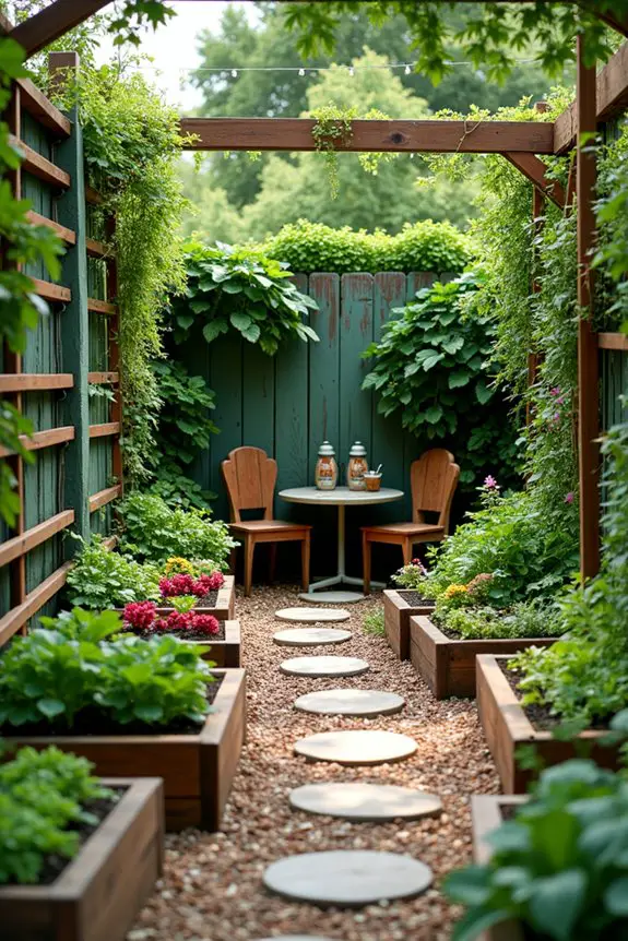 functional mini garden layouts