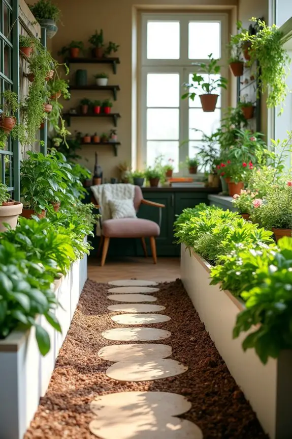 indoor garden aesthetic harmony