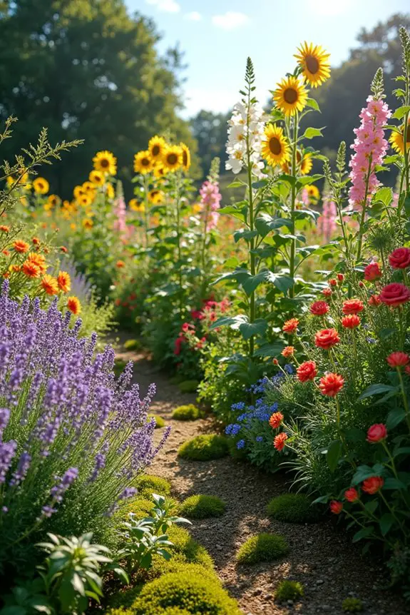 layered eco friendly garden design