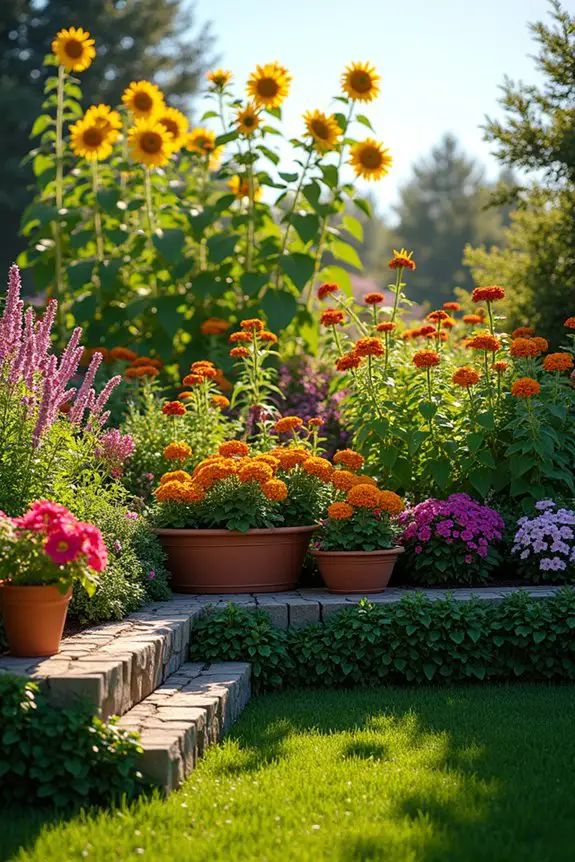 layered garden planting zones