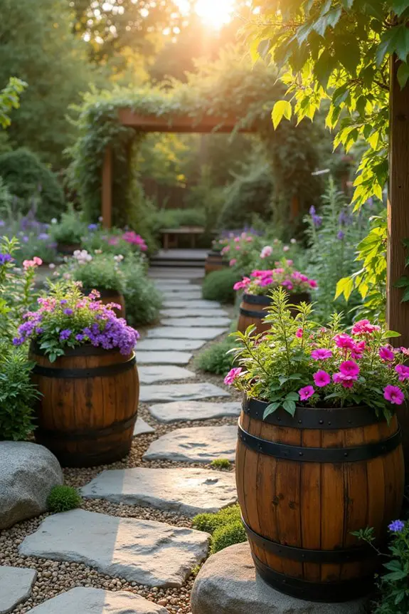 natural stone garden aesthetics