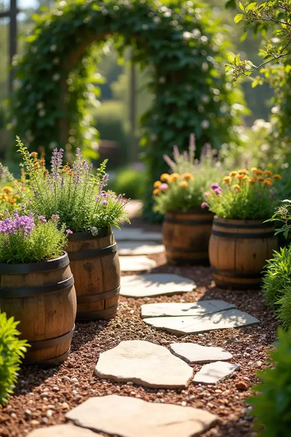 natural stone garden aesthetics