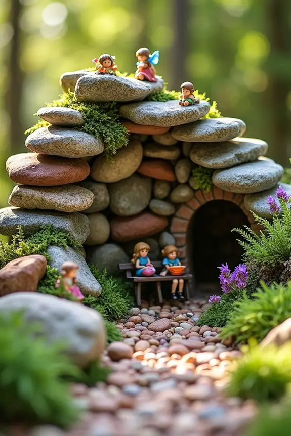 natural stone garden charm