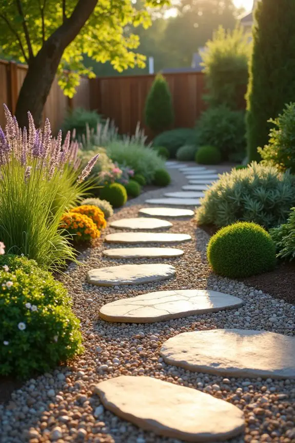 natural stone garden design