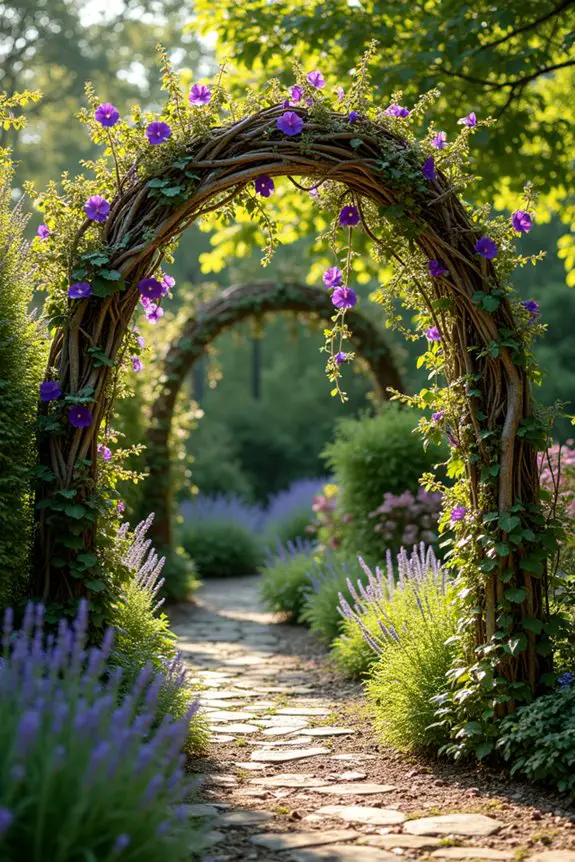 organic charm in gardening