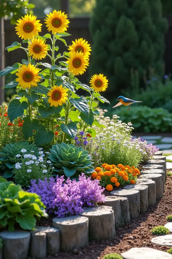 organic garden design exploration
