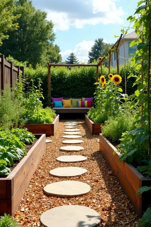 raised garden bed arrangement tips