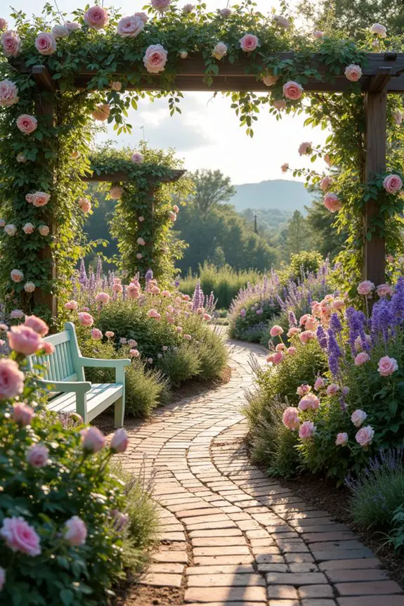 rose garden design inspirations