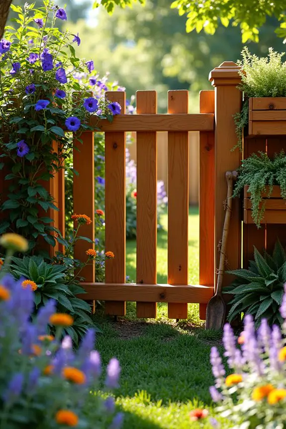 rustic split rail fence