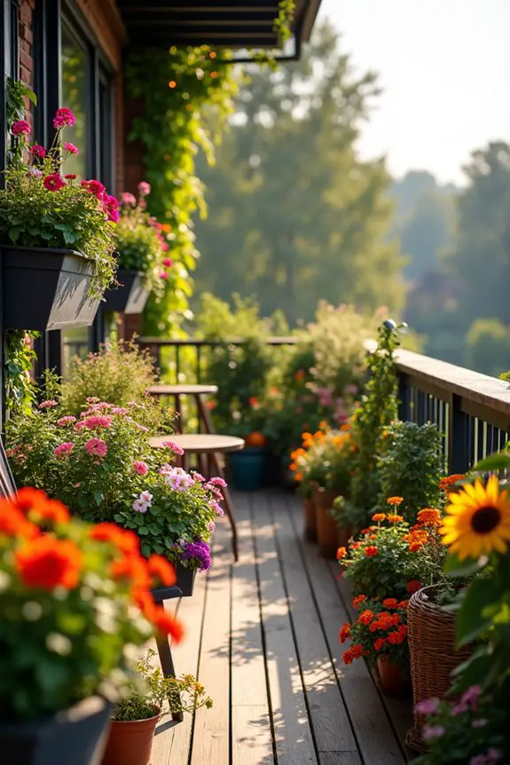 seasonal balcony garden inspiration