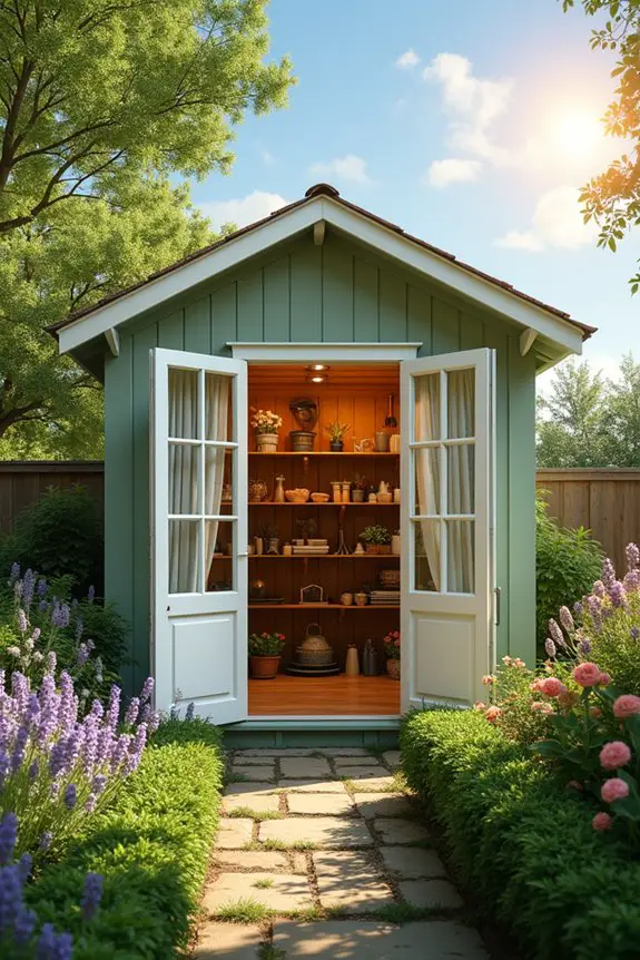 stylish functional garden doors