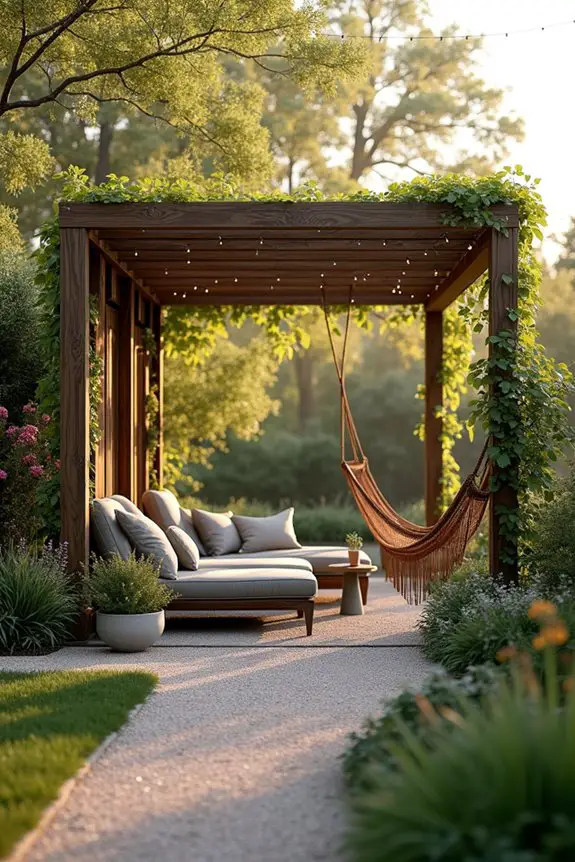sustainable materials for pergolas