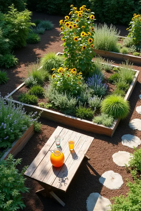 symmetrical garden design tips