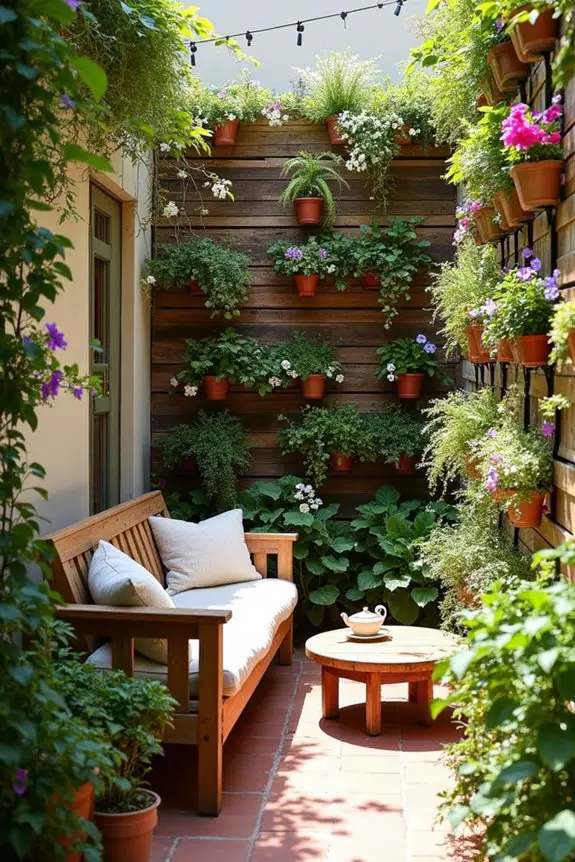 vertical gardening space maximization