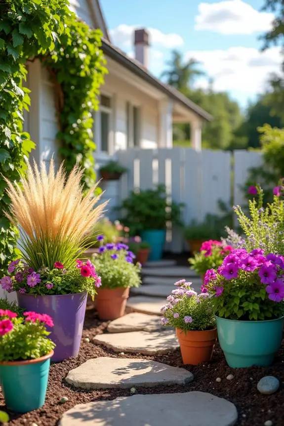 vibrant container garden tips