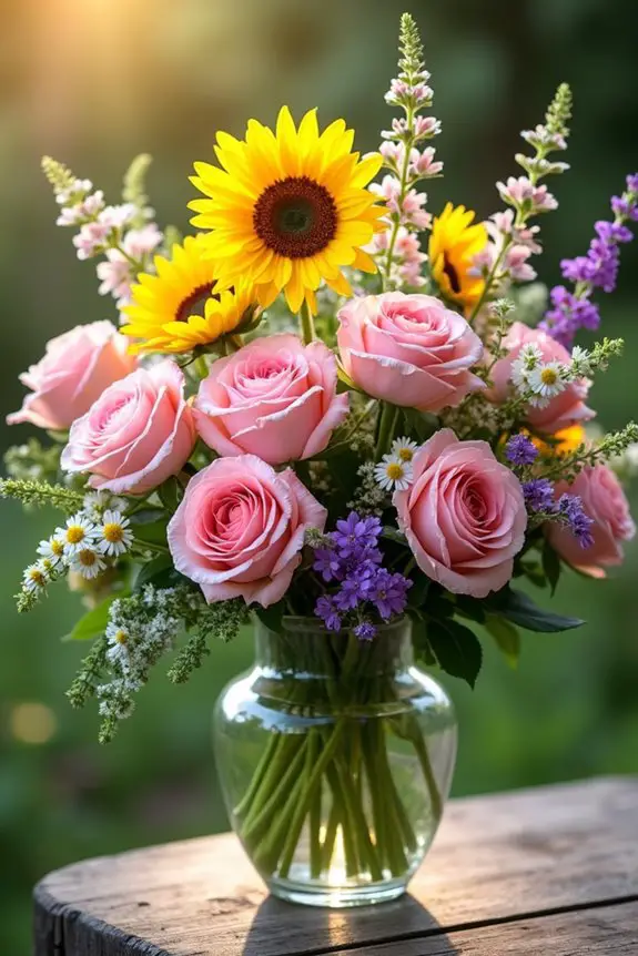 vibrant flower arranging tips