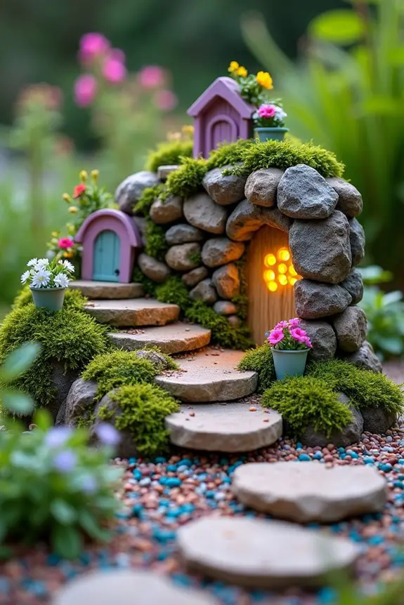 whimsical fairy garden features