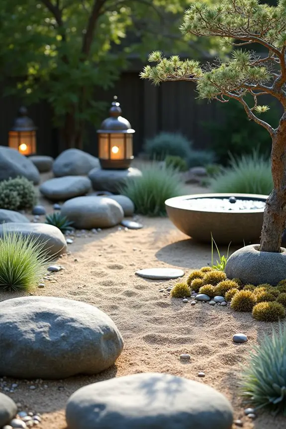 zen garden tranquility achieved