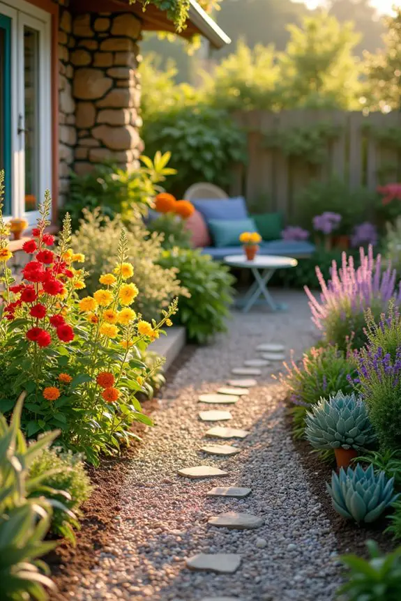zoned planting areas design