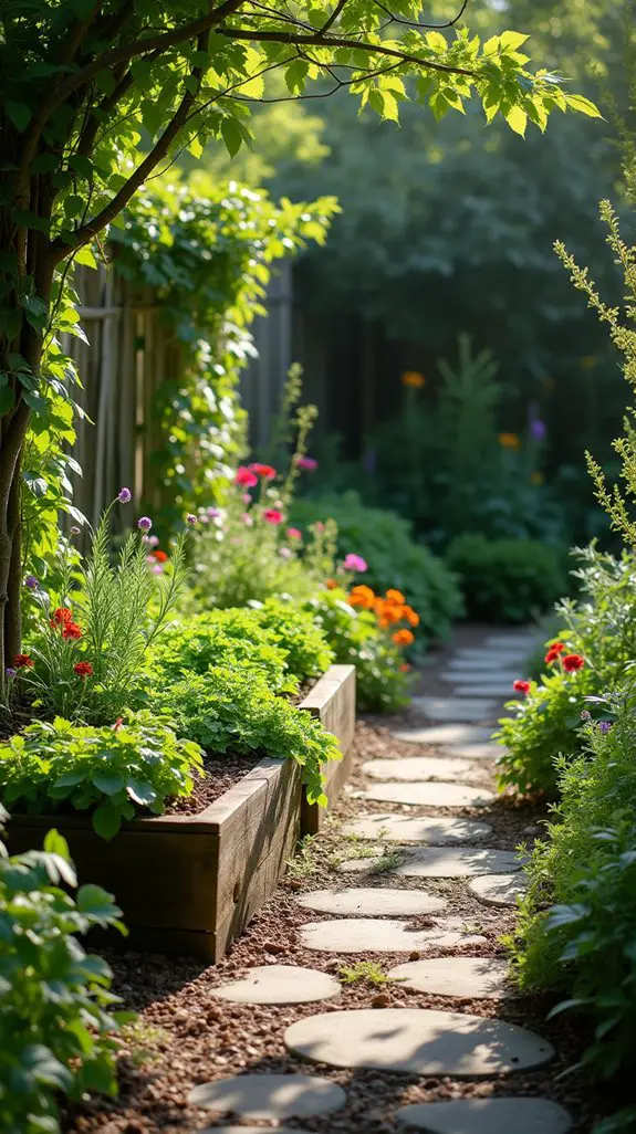 aromatic herb garden bliss