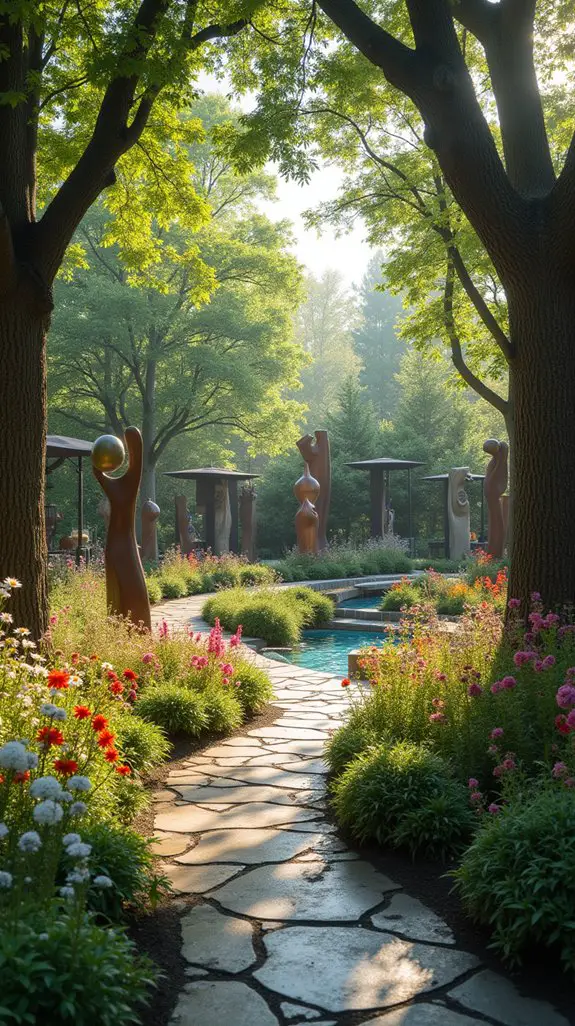 art and nature intertwined