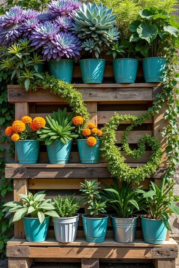artful vertical garden design