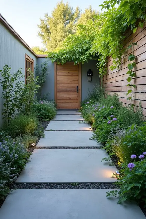artistic garden pathway design