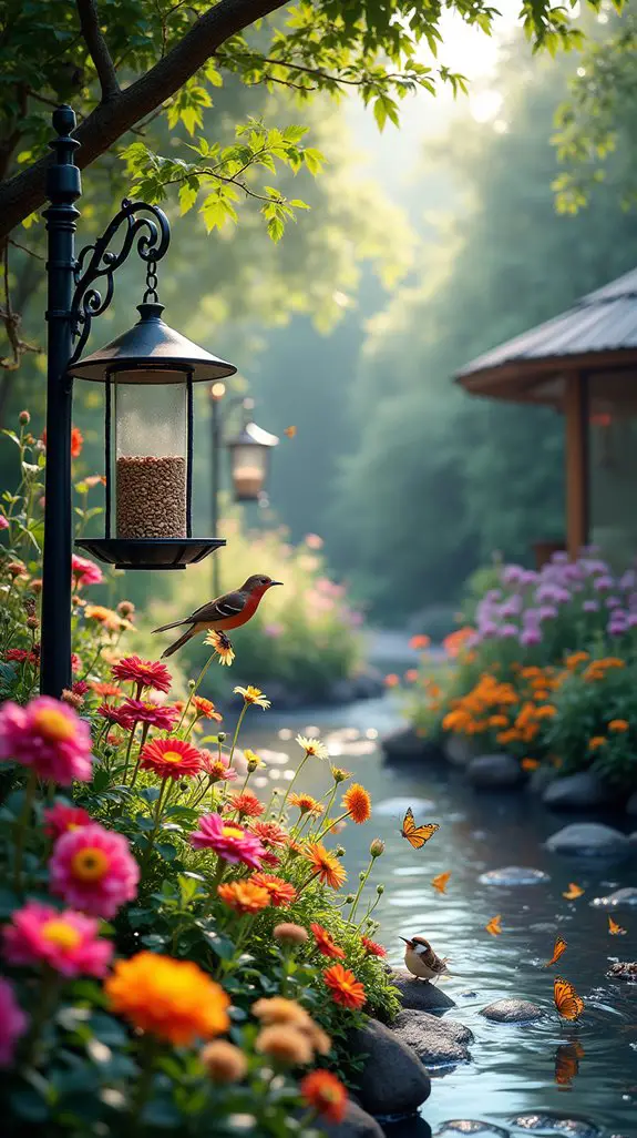 attract diverse feathered visitors