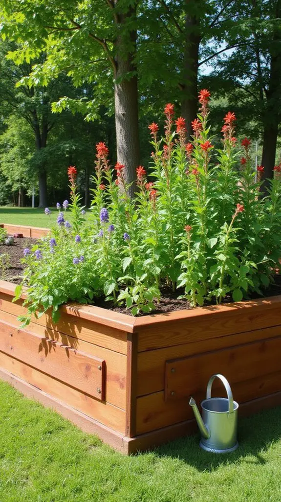 cedar raised beds longevity