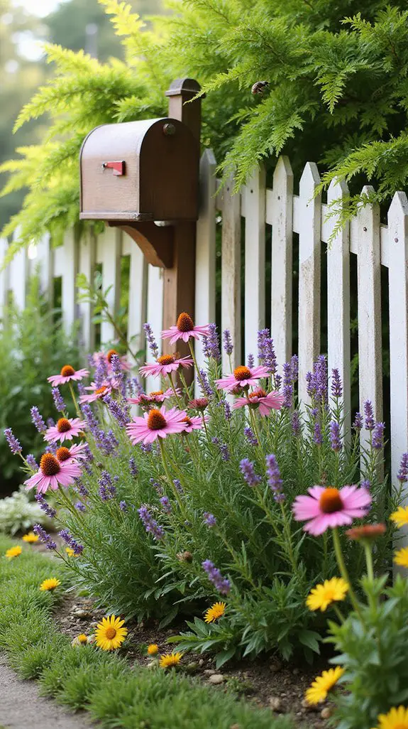 charm through mailbox gardens