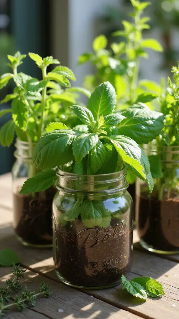 charming indoor herb garden
