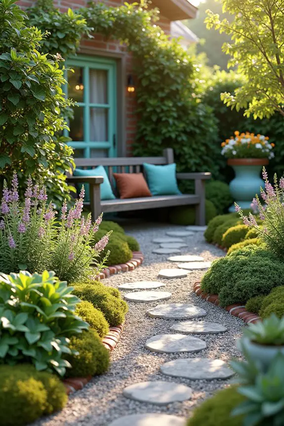 charming small garden designs