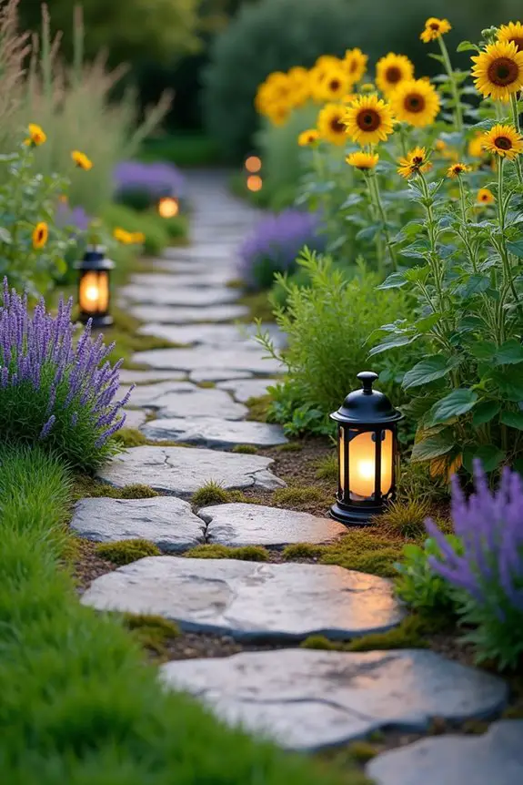 charming whimsical garden pathways