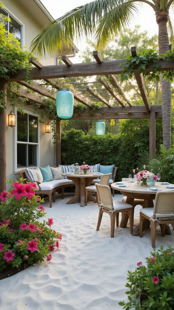 coastal relaxation outdoor oasis